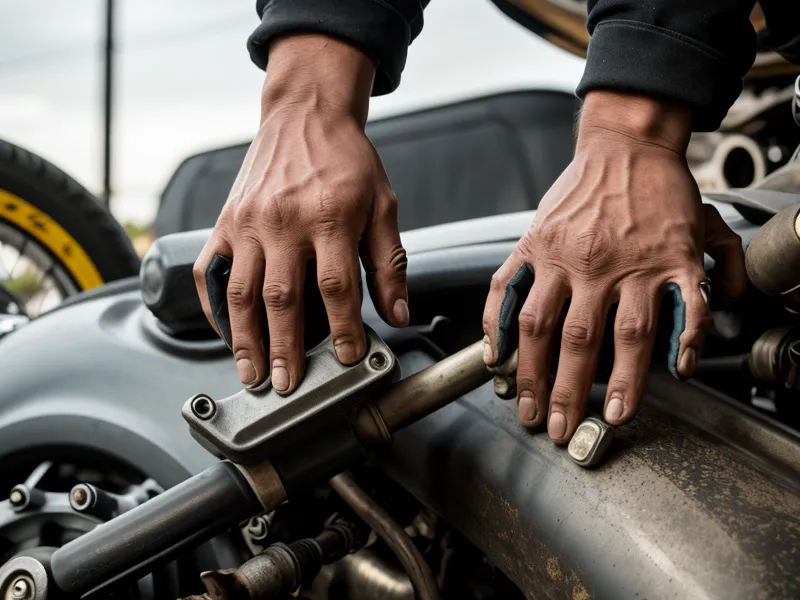 Técnica de estiramiento en frío de vinilo automotriz sobre curvatura cóncava