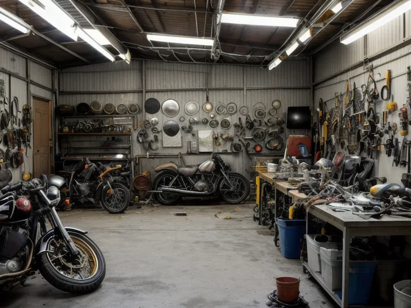 Mantenimiento de motos: limpieza de inyector con mecánica DIY en un taller en casa